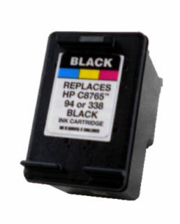 HP 94 HP94 338 C8765 Black Printer Refurbished Inkjet Cartridge