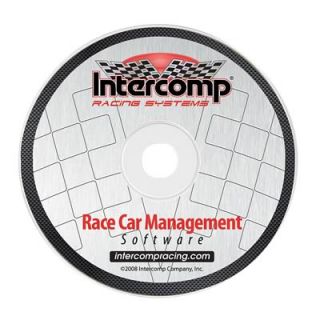 Intercomp Racing 102063 Race Car Management Software Upgrade CD ROM