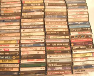  cassette tape lot contempary rock country instrumental pop oldies jazz