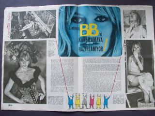 Brigitte Bardot Cover Ingrid Thulin Romina Power T Aumont Caterina