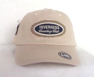 Inverness Country Club Fitted Golf Hat Cap Imperial