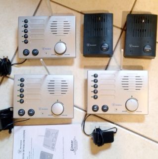 Westinghouse Wireless Intercom System 3 Base Stations 2 Door Stations