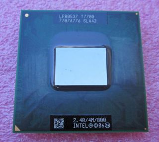 Intel Core 2 Duo Mobile Processor T7700 SLA43