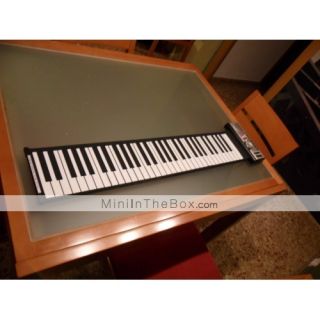 EUR € 45.99   61 chave digital roll up teclado de piano suave com