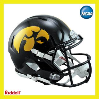 Iowa Hawkeyes on Field Authentic Revolution Speed Football Helmet