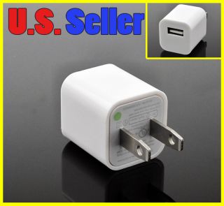 USB POWER ADAPTER AC WALL CHARGER APPLE IPHONE 4S 4 3GS 3G IPOD TOUCH