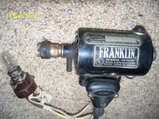 Franklin Sewing Machine Motor Foot Control and Extra Parts