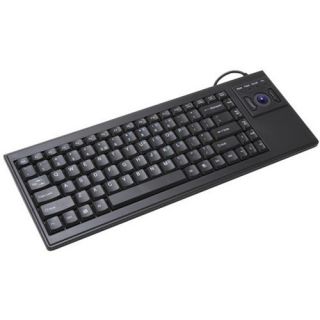 Qtronix Ione Scorpius P7 USB Compact Keyboard Tracball