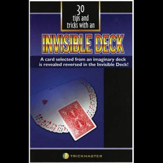 Invisible Deck Book 30 Magic Tricks Mental Cards Teach