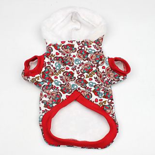 USD $ 10.59   Loving Monkey Pattern Hoodie for Dogs (XS XL, Assorted