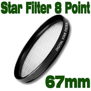EUR € 13.79   emolux 67mm estrella de 8 puntos del filtro, ¡Envío