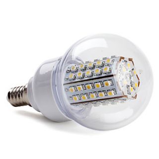 E14 3.5W 400 450LM 2800 3200K Warm White Light LED Ball Bulb (220 240V