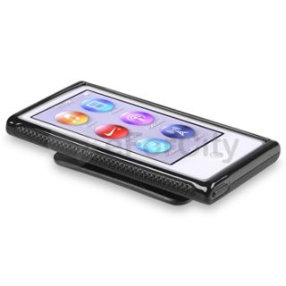  Case with Belt Clip Clear Screen Protector for iPod Nano 7 Gen