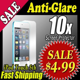 10x Anti Glare LCD Screen Protector Matte for Apple iPod Touch 5 5th