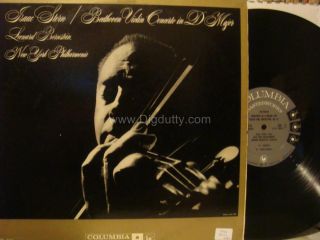 Isaac Stern Beethoven Violin Concerto in D Major Op 61 ML5415 Vinyl LP