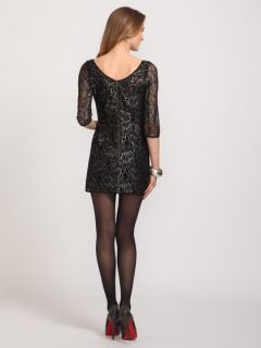 Short Sleeve Black Lace Dress Zara Madewell Similar Style