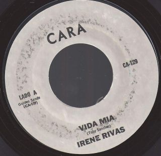 Irene Rivas Vida MIA Tu de MI TE Acordaras 45 RPM Cara