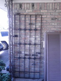 Wrought Iron Gate Panel