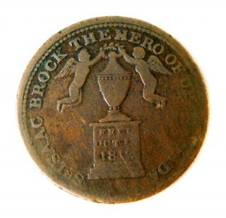 1816 Canada Sir Isaac Brock Commemorative Coin Token Issac Colonial 1