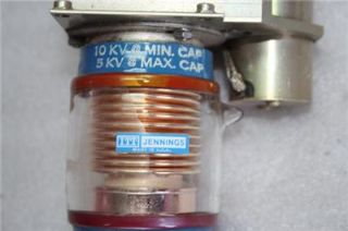 ITT Jennings Vacuum Capacitor 5000VOLTS Motorized USL 500 5N606 5 500
