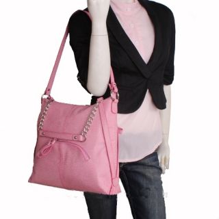 Genuine Italian Leather Pink Handbags, Purse, Hobo Bag, Satchel, Tote