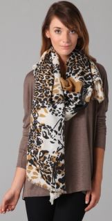 we are owls Marlow Leopards Scarf