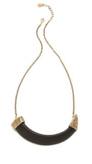 House of Harlow 1960 Horizontal Horn Necklace
