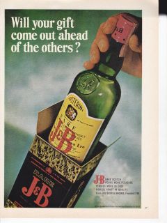  1967 Will Your Gift Come Out Ahead of Others J B RARE Scotch