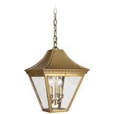 Brass   Antique Brass, Hanging Lantern Outdoor Lighting By LampsPlus