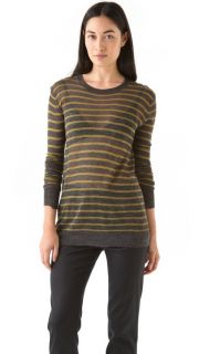 T by Alexander Wang Stripe Knit Pullover