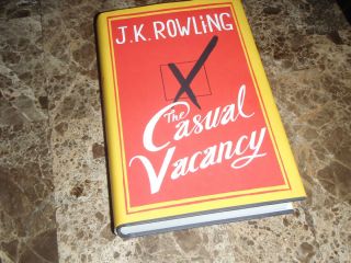 The Casual Vacancy by J K Rowling 2012 Hardcover Good Used Condition