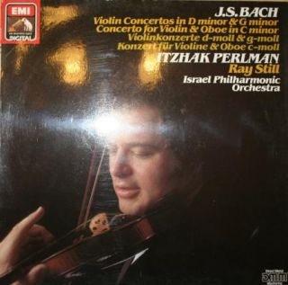 BACH   Violin Concertos   Itzhak Perlman   Ray Still   EMI DMM DIGITAL