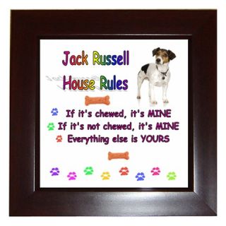 Jack Russel Terrier Dog Unique Funny Comic Comical Slogan Picture
