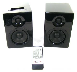 Prodipe POD3 2 0 Powered Speaker System Black