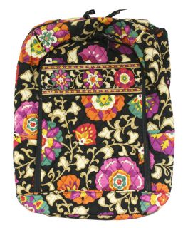 Vera Bradley Suzani Large Laptop Backpack Bookbag Tote Purse New