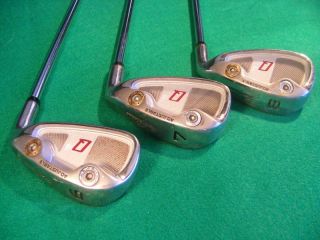 Jack Nicklaus Q4 Adjustable 6 8 Irons Lot of 3