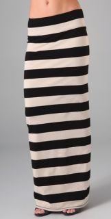 Free People Striped Column Skirt