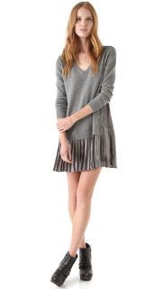 Clu Sweater Dress with Pleats