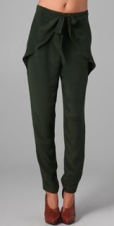 3.1 Phillip Lim Tie Front Tapered Trousers
