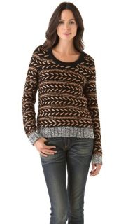 Rag & Bone Lisbeth Metallic Sweater