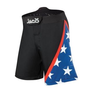Jaco Clothing MMA UFC Resurgence USA Fight Black Board Shorts Sz 36 XL