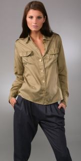See by Chloe Military Pocket Blouse