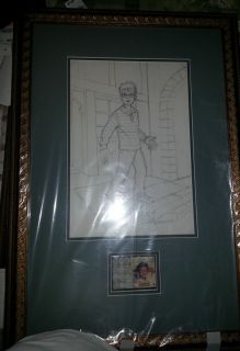 Rowling / Hildebrandt Original Pencil Drawing The Famous Harry