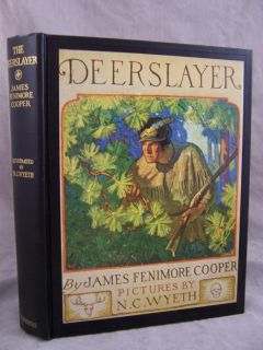 Wyeth James Fenimore Cooper Deerslayer 1st Ed 1925