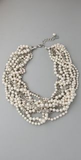 Haute Hippie Twisted Pearl Necklace