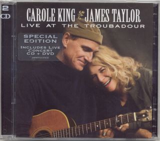 James Taylor Carole King Live at Troubadour R0 DVD CD
