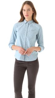 Madewell Dotted Chambray Shirt