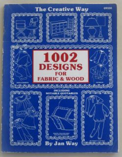 1002 Designs for Fabric & Wood) by Jan Way