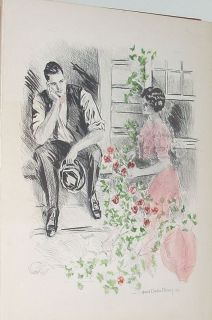 When She Was About Sixteen by James Whitcomb Riley with Illustrations