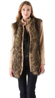 Rachel Zoe Marianna Long Faux Fur Jacket